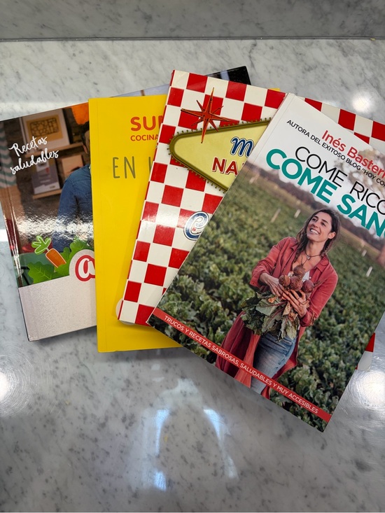 Other - Bundle of 4 Spanish Cookbooks | Cocina Española Recetas Saludables En Español